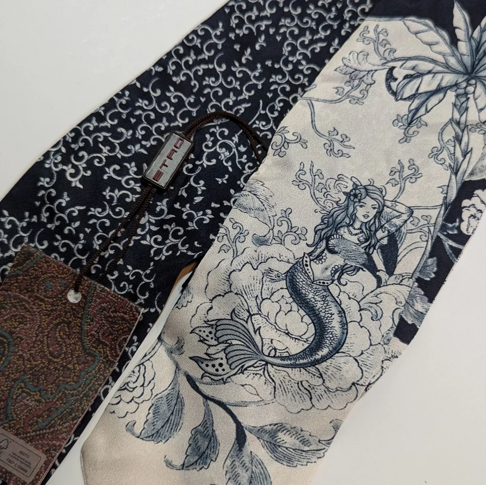 Etro Arizona Mermaid Scarf - Picture 2 of 4